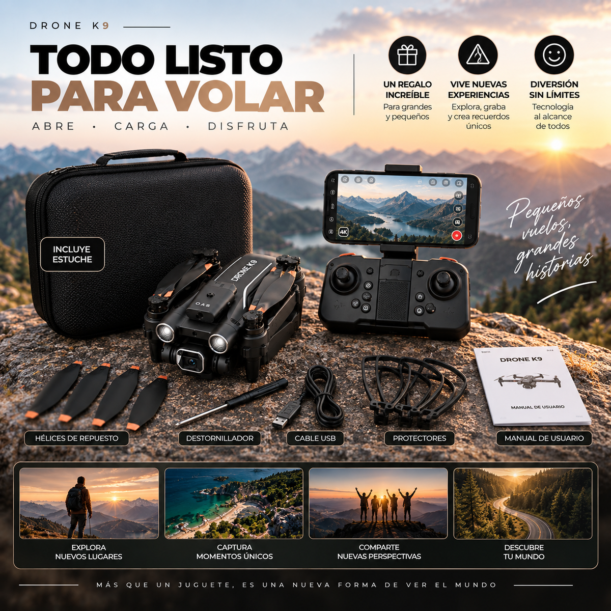 Aero M3 | Vuela, Explora y Vive la Aventura Desde el Aire.