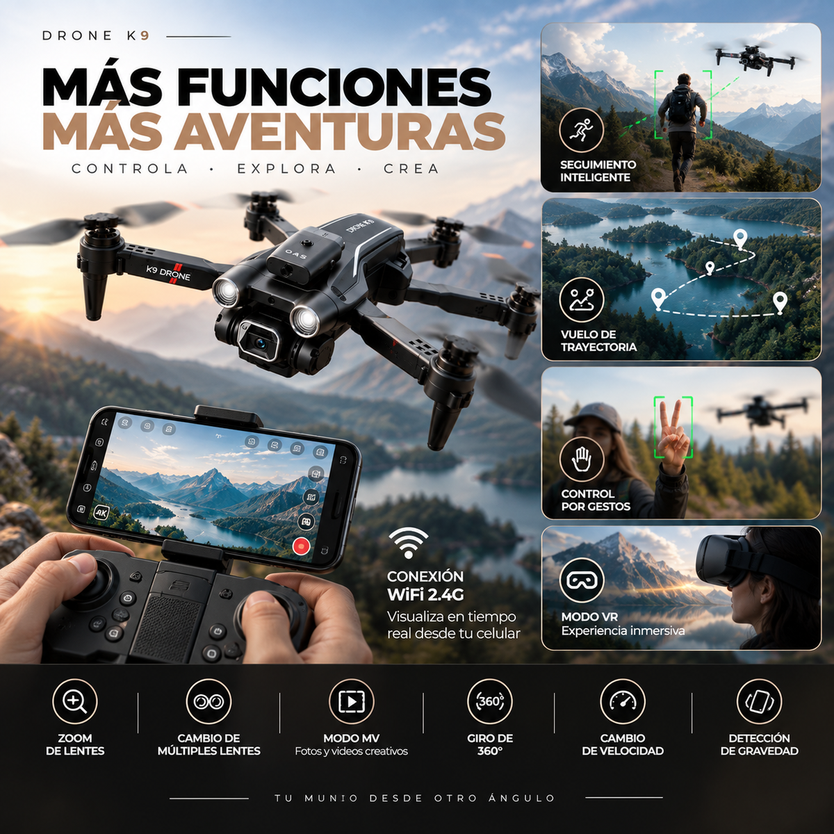 Aero M3 | Vuela, Explora y Vive la Aventura Desde el Aire.
