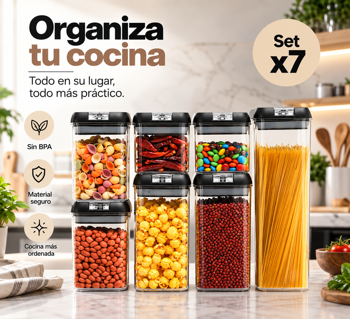 Organix 7 — Ordena tu cocina. Simplifica tu día.