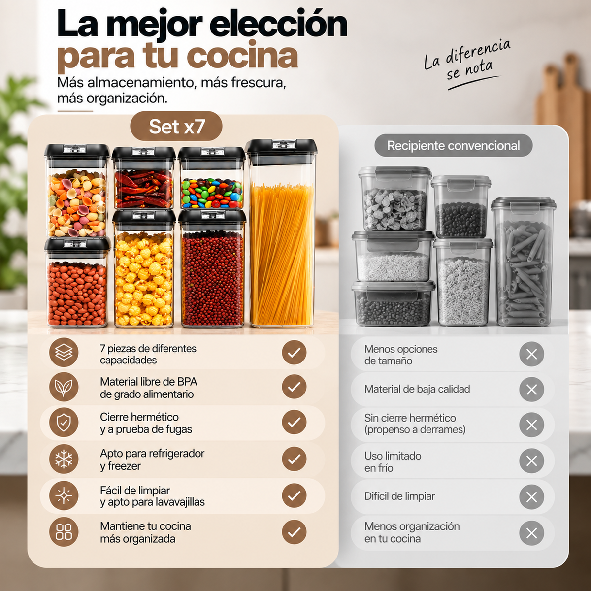 Organix 7 — Ordena tu cocina. Simplifica tu día.