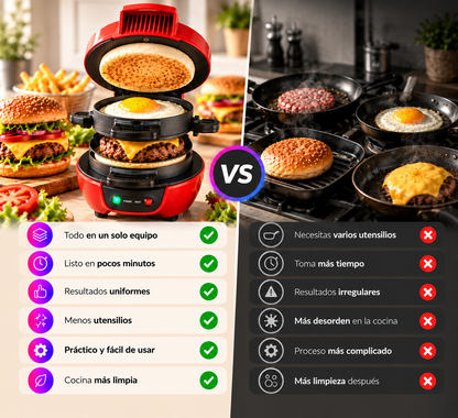 BurgerGo™ | Tu hamburguesa favorita, lista en minutos