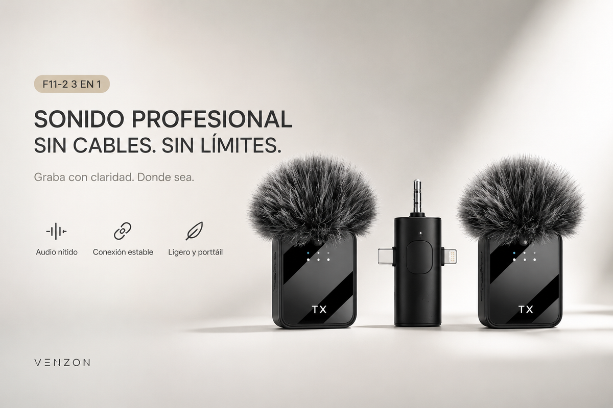 MICROFONO F11-2 | CREATOR MIC