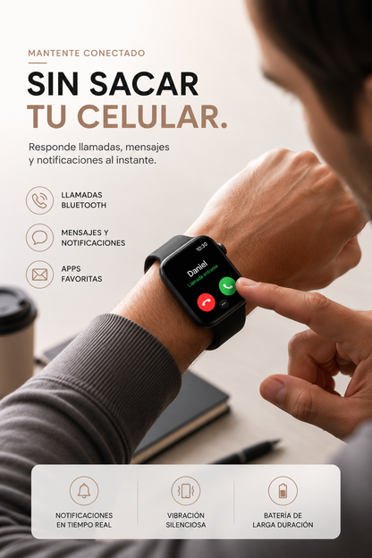 SmartTime T500 | Todo tu día, ahora en tu muñeca.