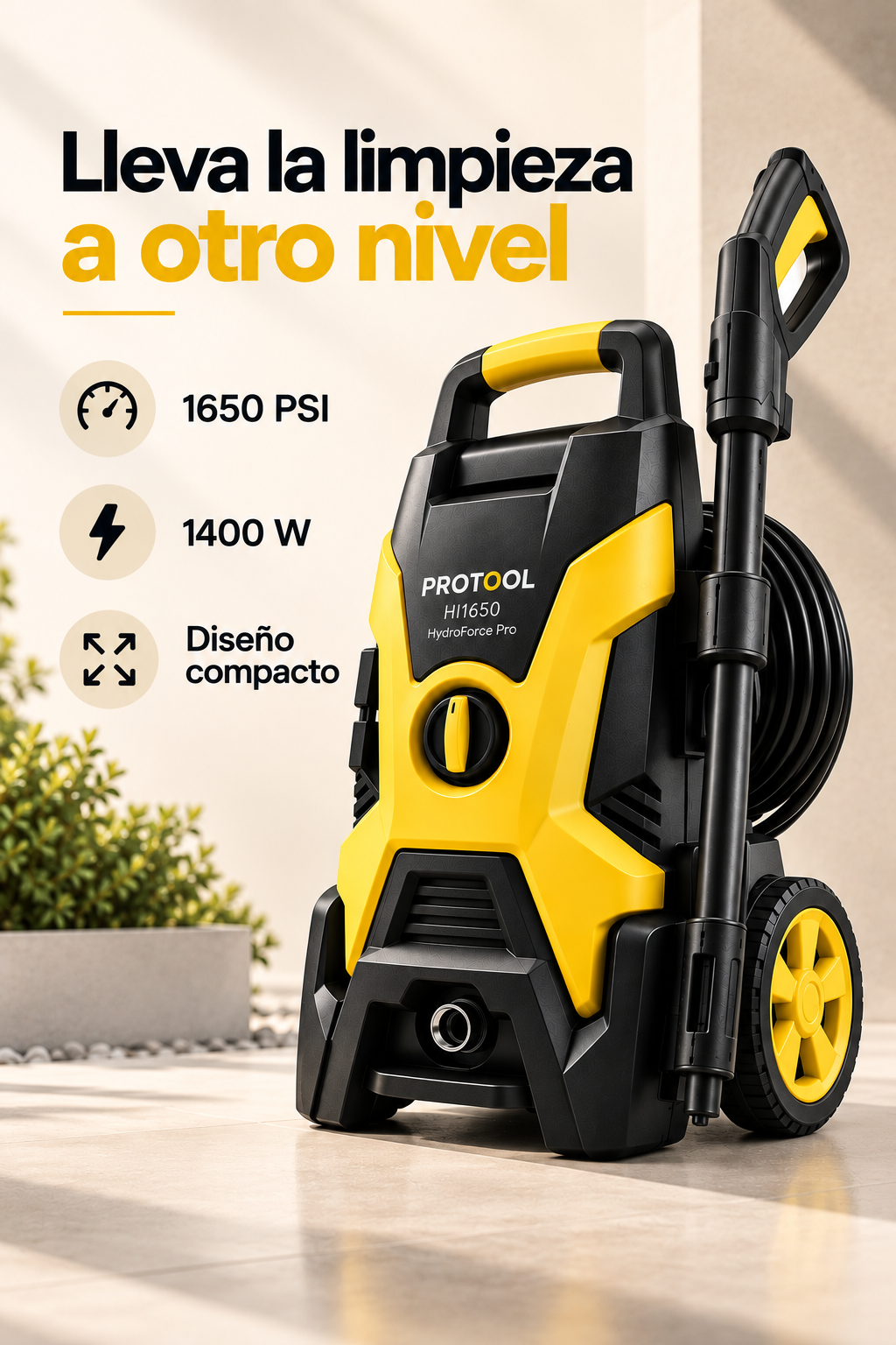 HydroForce Pro | Dale Potencia a Cada Limpieza.