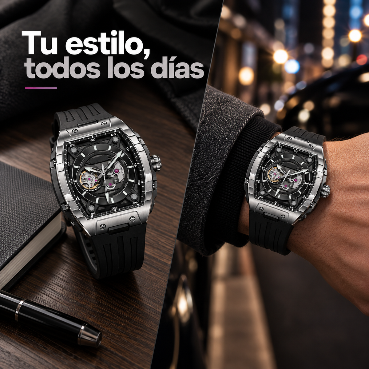 G-Force Élite | Un reloj que eleva tu presencia.