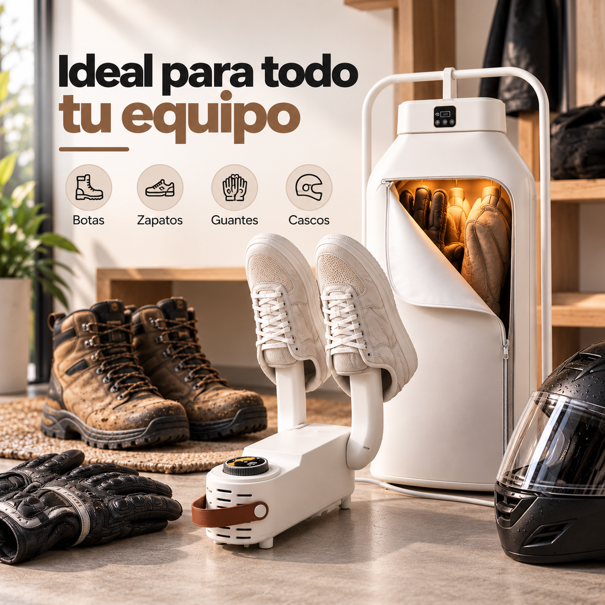 DryZen™ — El cuidado inteligente para tu ropa y calzado.