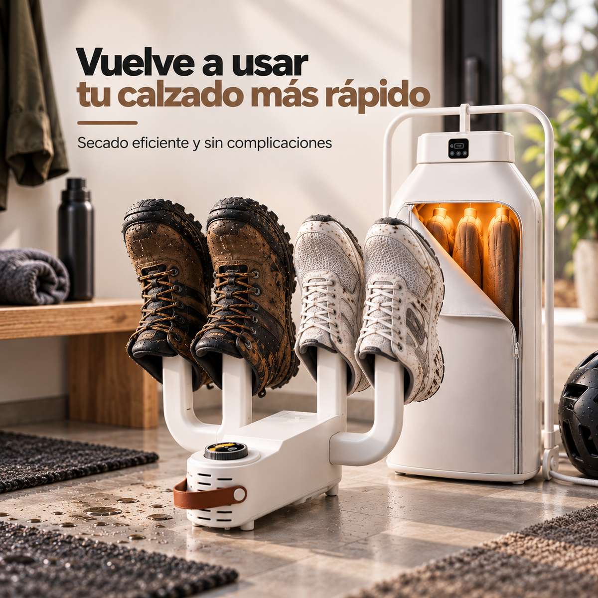 DryZen™ — El cuidado inteligente para tu ropa y calzado.