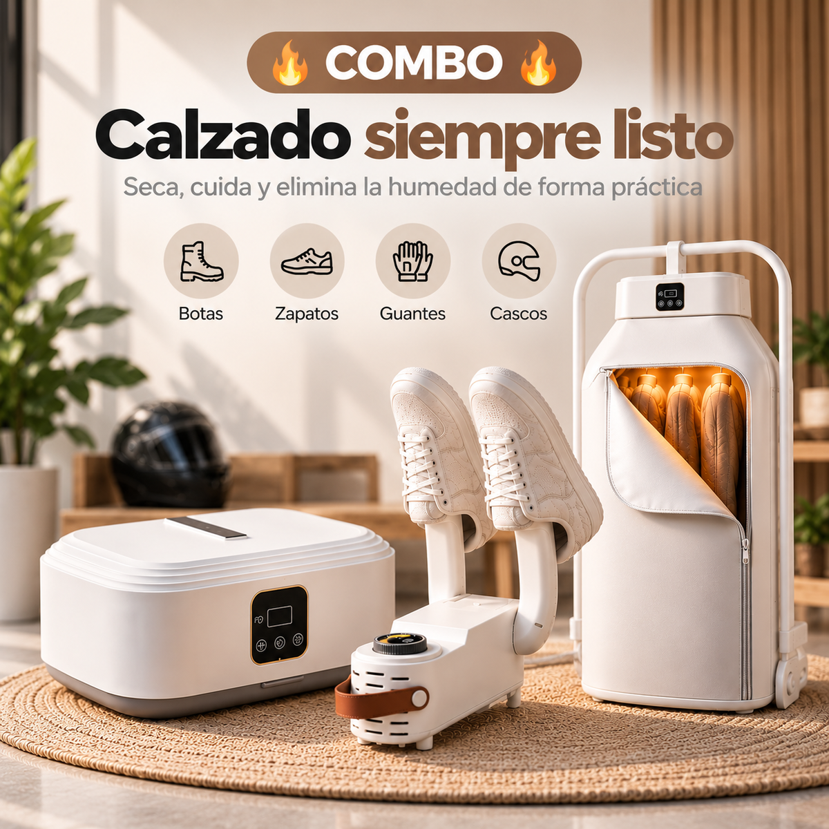 DryZen™ — El cuidado inteligente para tu ropa y calzado.